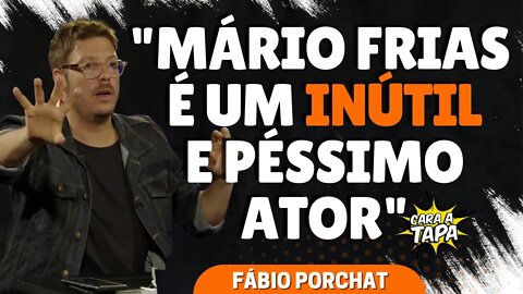 PORCHAT ACUSA MÁRIO FRIAS DE REPETIR O QUE BOLSONARO DESEJA OUVIR E QUE NÃO TEM PREPARO