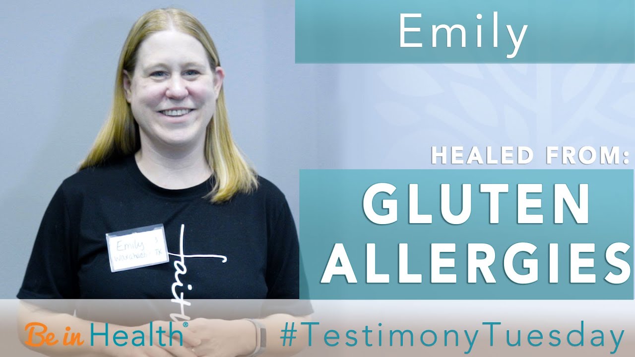 I Had Italian for Lunch & It Was Wonderful! - Emily Healed of Gluten Allergies - #TestimonyTuesday