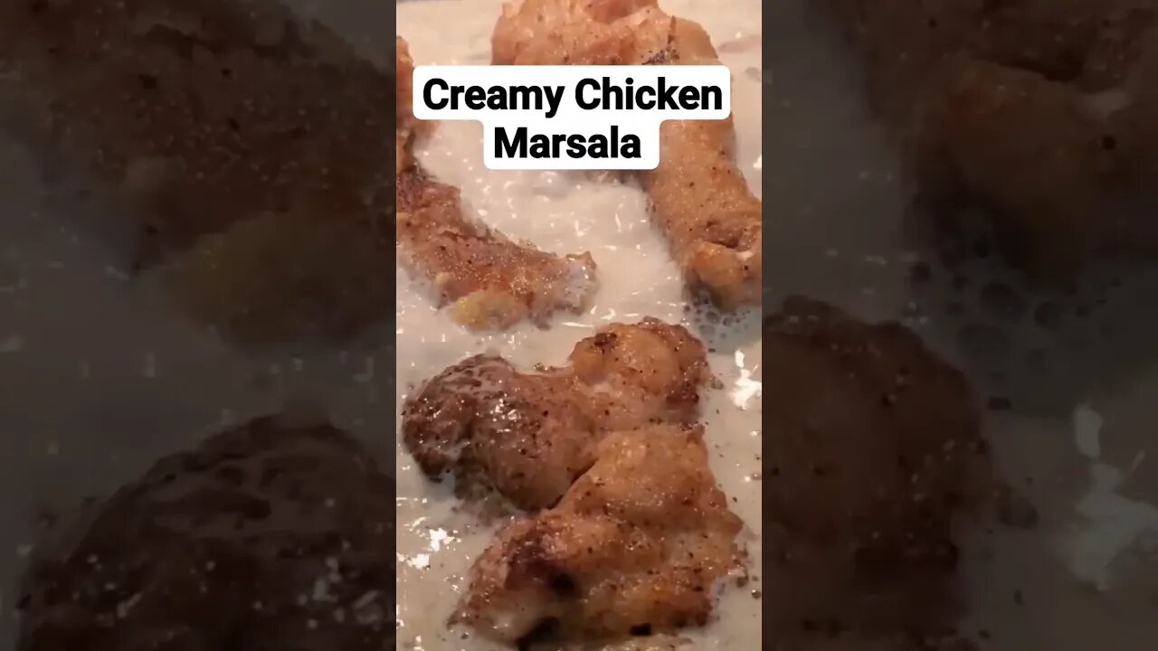 Creamy Chicken Marsala