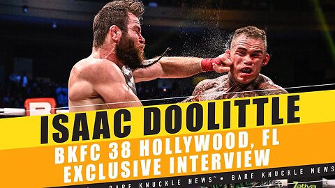 #IsaacDoolittle on Losing Vision Amid “Bloodbath” vs #JakeBostwick at #BKFC38