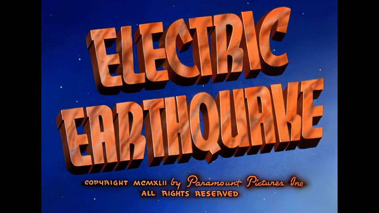 Superman - Electric Earthquake (1942)