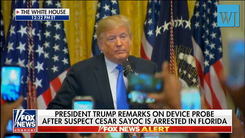 ‘Swift And Certain Justice’: Trump Throws Down The Gauntlet On Mail Bombing Suspect