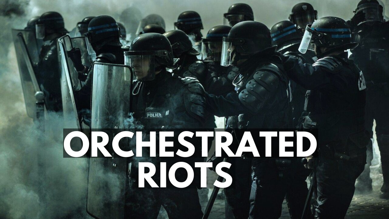 THE PLAN BEHIND ORCHESTRATED RIOTS