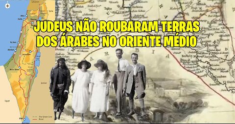 Israelense afirma que Judeus nunca roubaram terra dos árabes no oriente médio