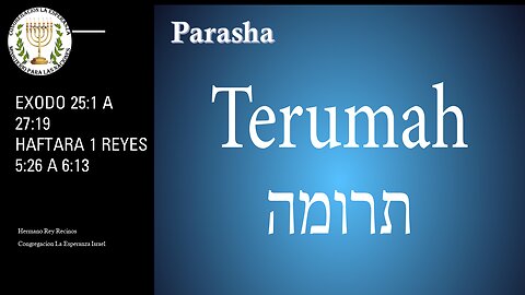 Parasha Terumah