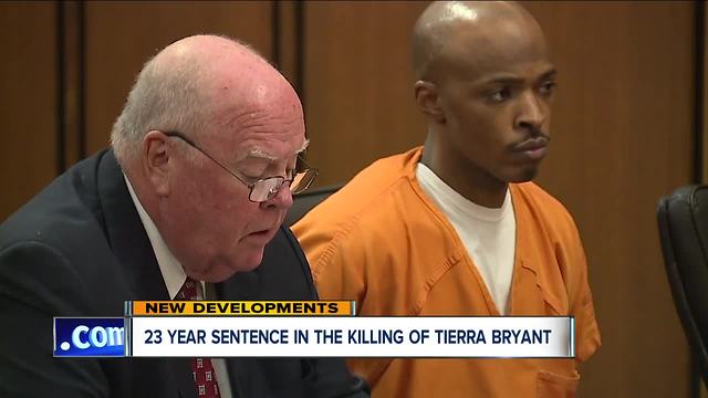 Man who pleaded guilty to Tierra Bryant's murder sentenced to 23 years in prison