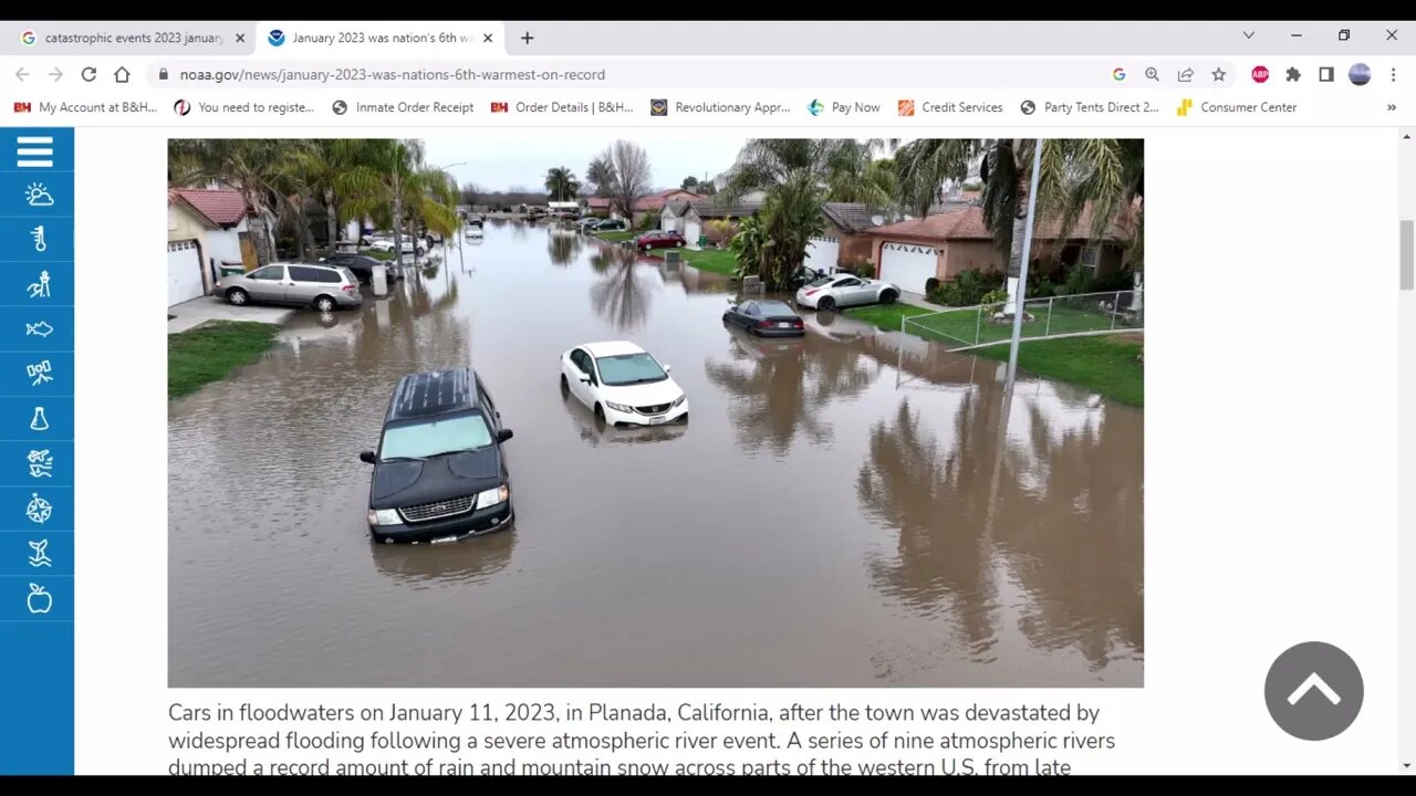 Signs of disasters 2023