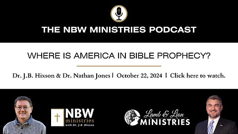 1046. Where Is America in Bible Prophecy? with Dr. Nathan Jones