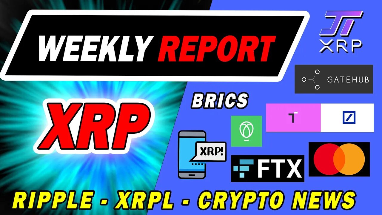 WEEKLY CRYPTO NEWS REPORT - BRICS- FTX - Uphold - GateHub - Fortress Trust