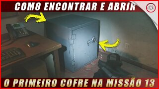 Call of Duty Modern Warfare 2, A localização do código do cofre no Cap 13 exército de um homem só.