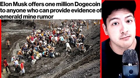 ELON MUSK OFFERS ONE MILLION DOGECOIN FOR PROOF OF EMERALD MINE RUMOR