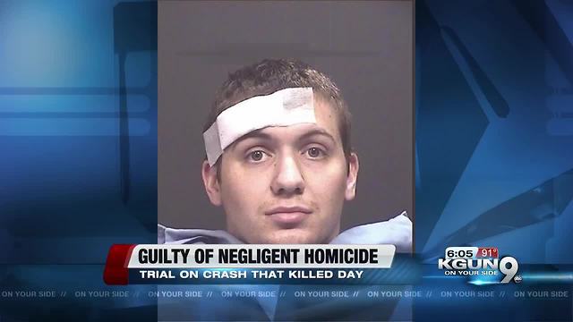 Tucson man found guilty of criminal damage in 2016 crash