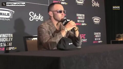 Colby Covington calls LeBron James a scumbag