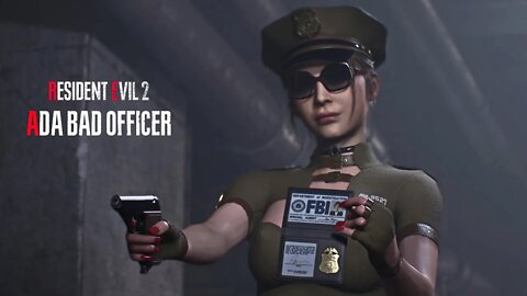 Resident Evil 2 Remake Ada Bad Officer Outfit