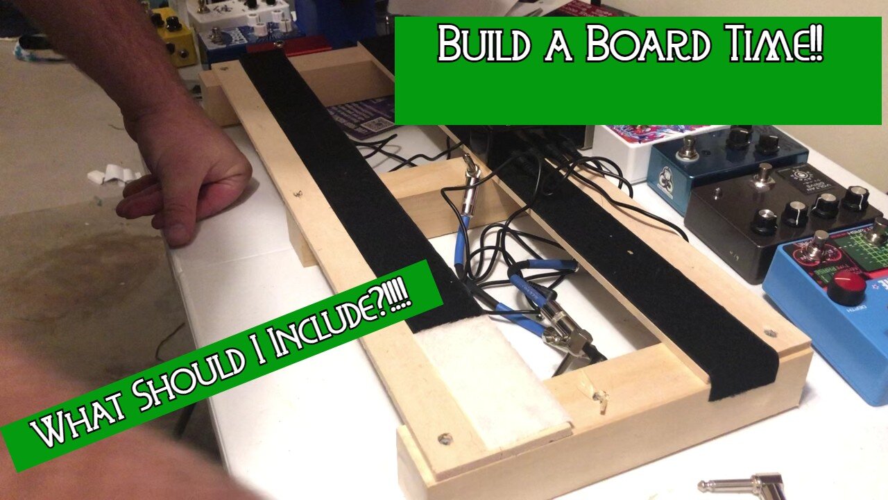 Dan Builds A Pedal Board!