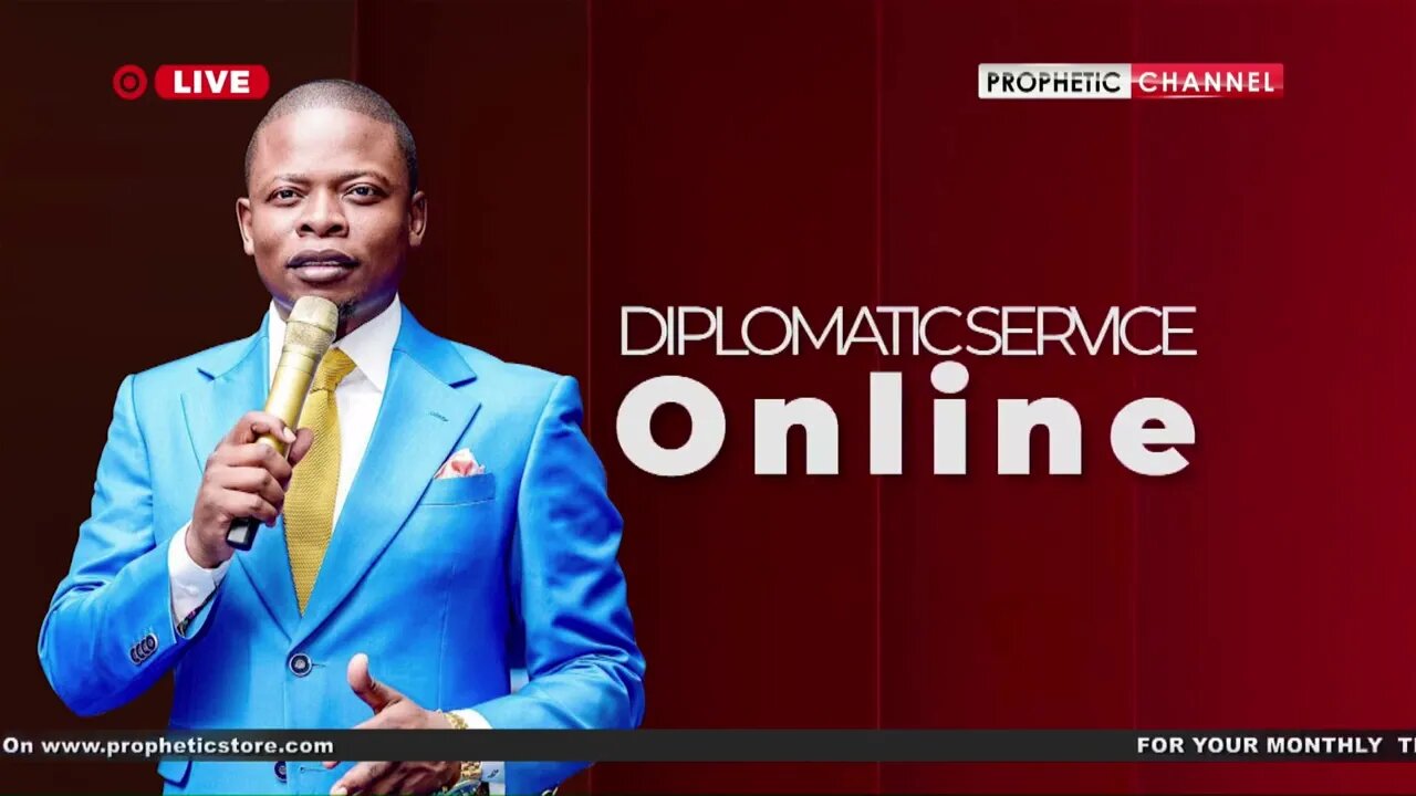 ONLINE Monday Diplomatic Service ECG The Jesus Nation Church 09/01/2023