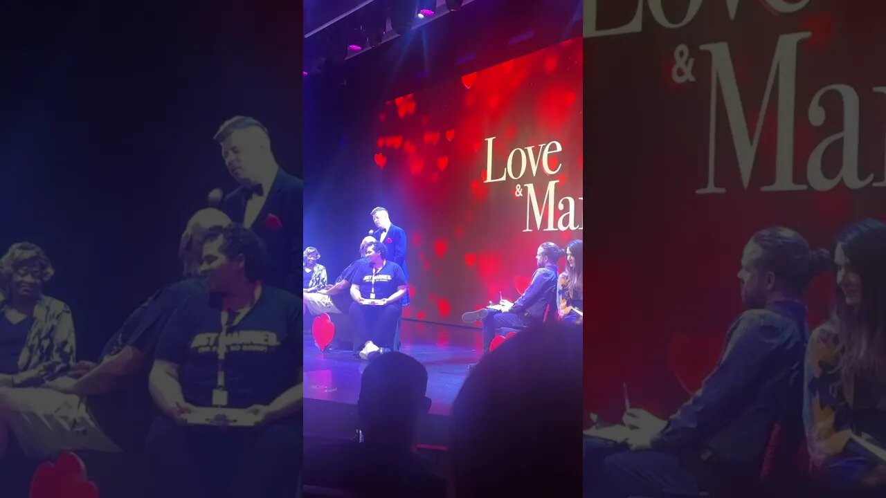 Love and Marriage on Carnival Cruise Celebration🥰