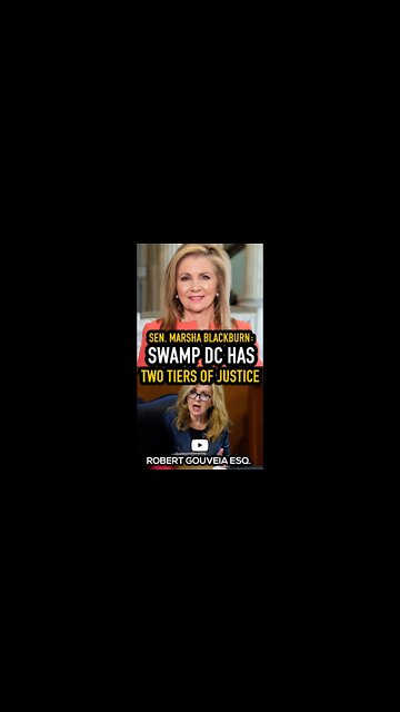 Senator Blackburn: DC SWAMP has Two Tiers of Justice! #shorts