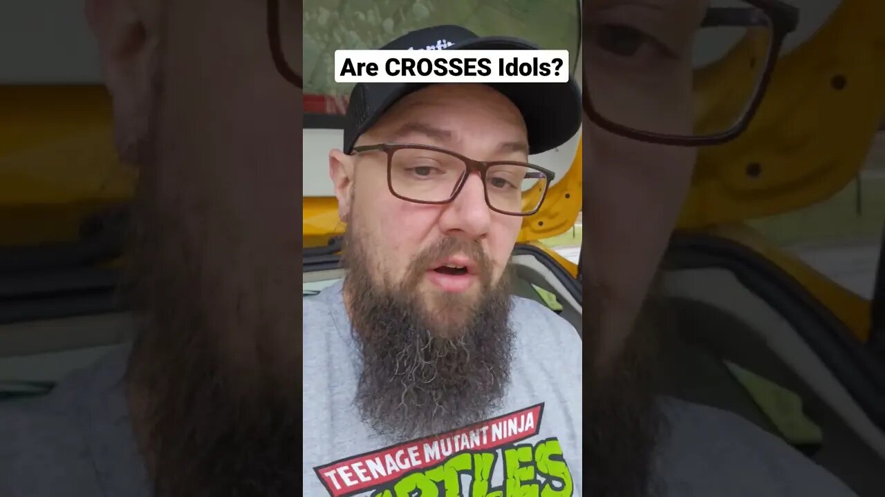 Are Crosses IDOLS? #youtubeshorts #religion #upchurch #shortsvideo #idol #god #christian #adhd