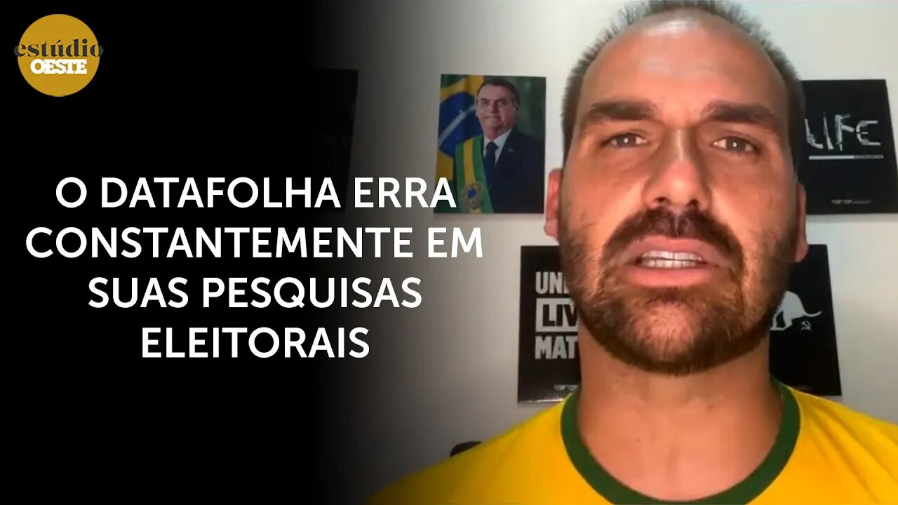 Eduardo Bolsonaro CRITICA os INSTITUTOS DE PESQUISAS | #eo