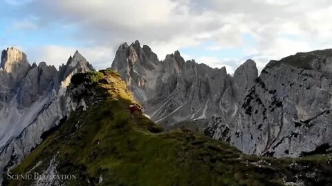 The Alps 4K 60 Minute Relaxation Film with Calming Music