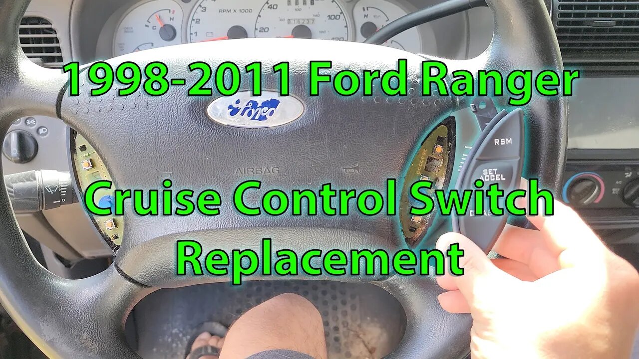 98-11 Ford Ranger Cruise Control Switch Replacement