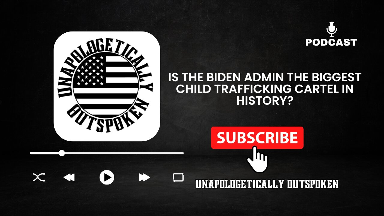 IS THE BIDEN ADMIN THE BIGGEST CHILD TRAFFICKING CARTEL IN HISTORY?