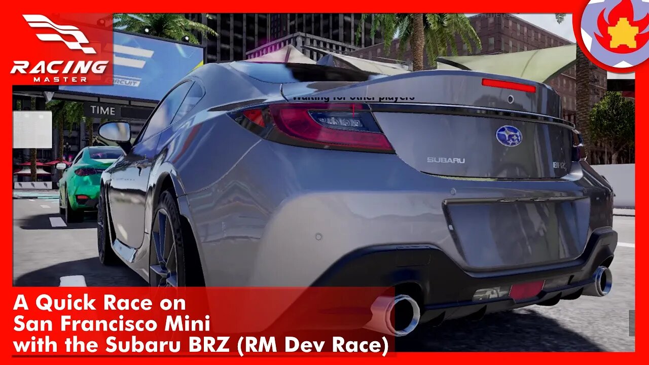 A Quick Race on San Francisco Mini with the Subaru BRZ (RM Dev Race) | Racing Master