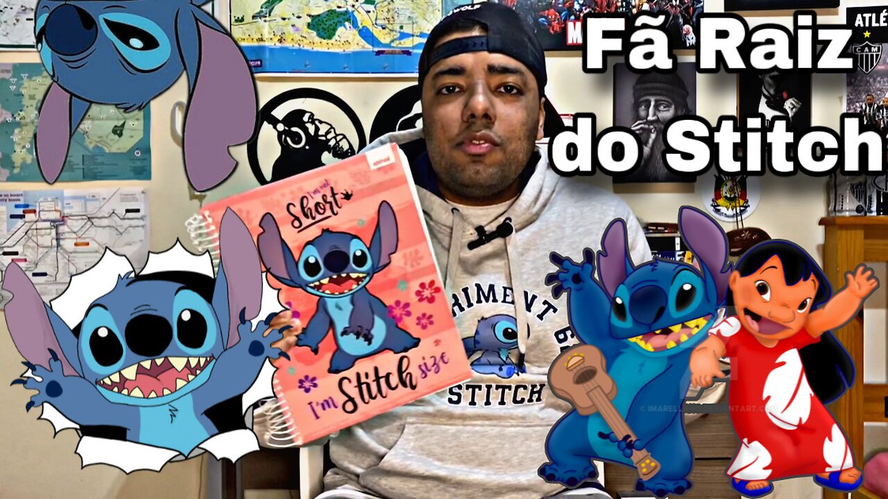 Eu sou um Fã RAIZ do Stitch !