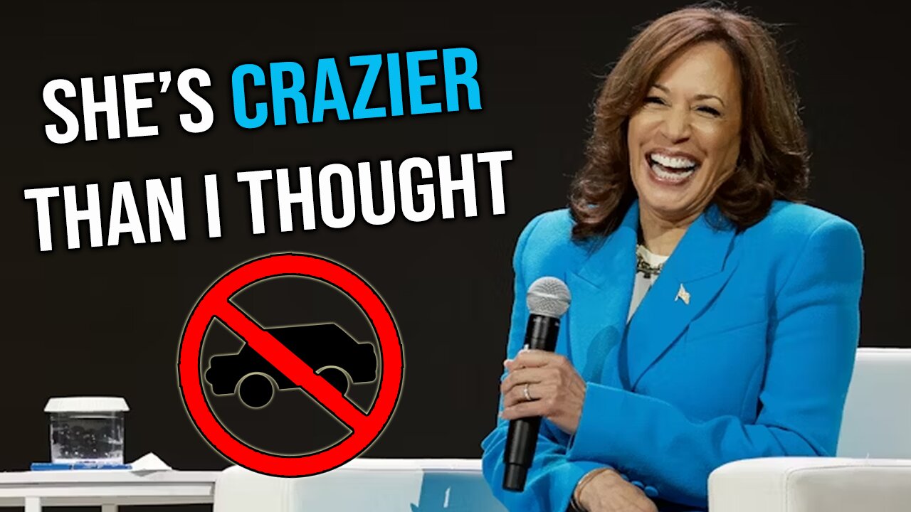 Kamala says she's open to ELIMINATING "every car" "within the next 11 years" in RESURFACED video