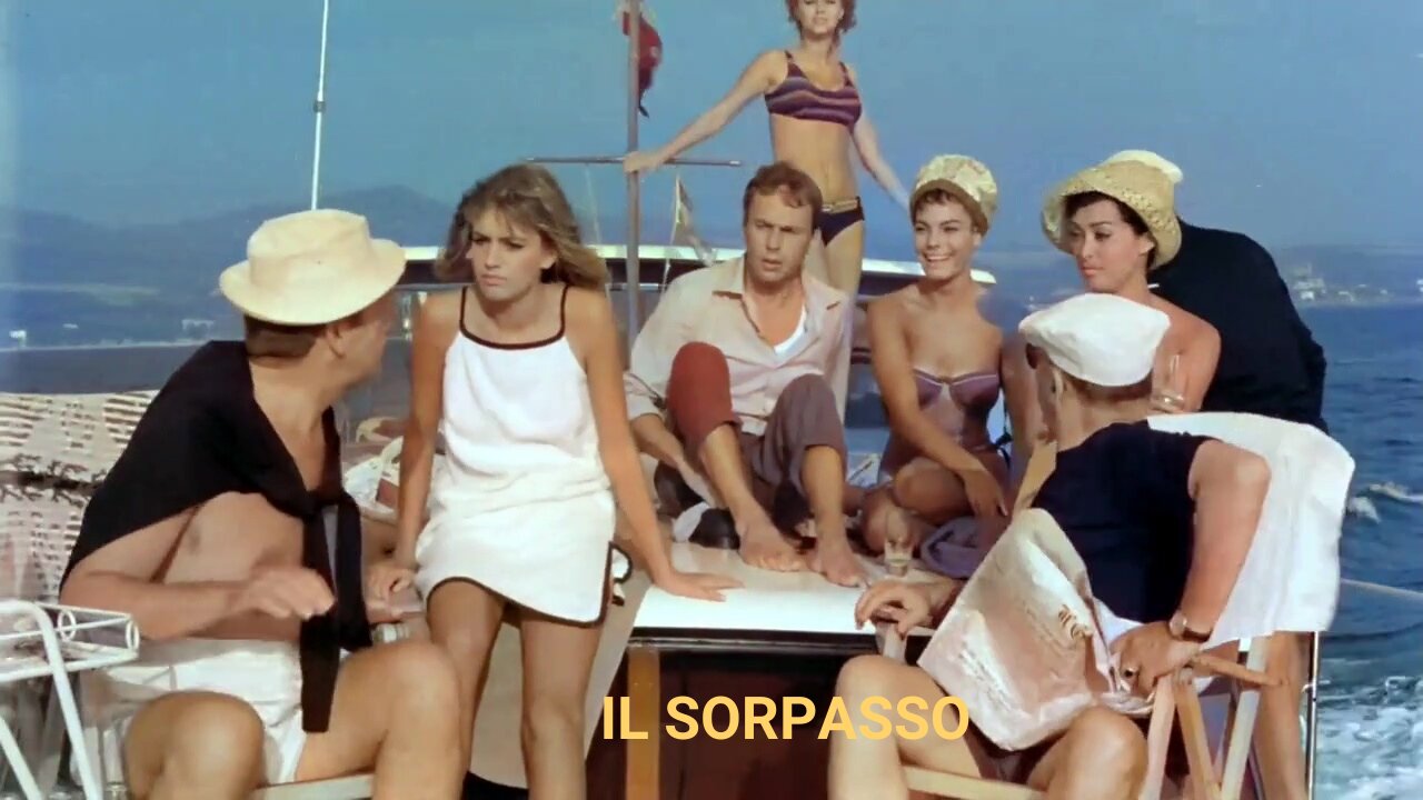 Il Sorpasso Colorized