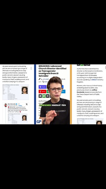 Victor Reacts: A Story on Repeat. Lakewood Church Shooter Was Transgender Immigrant