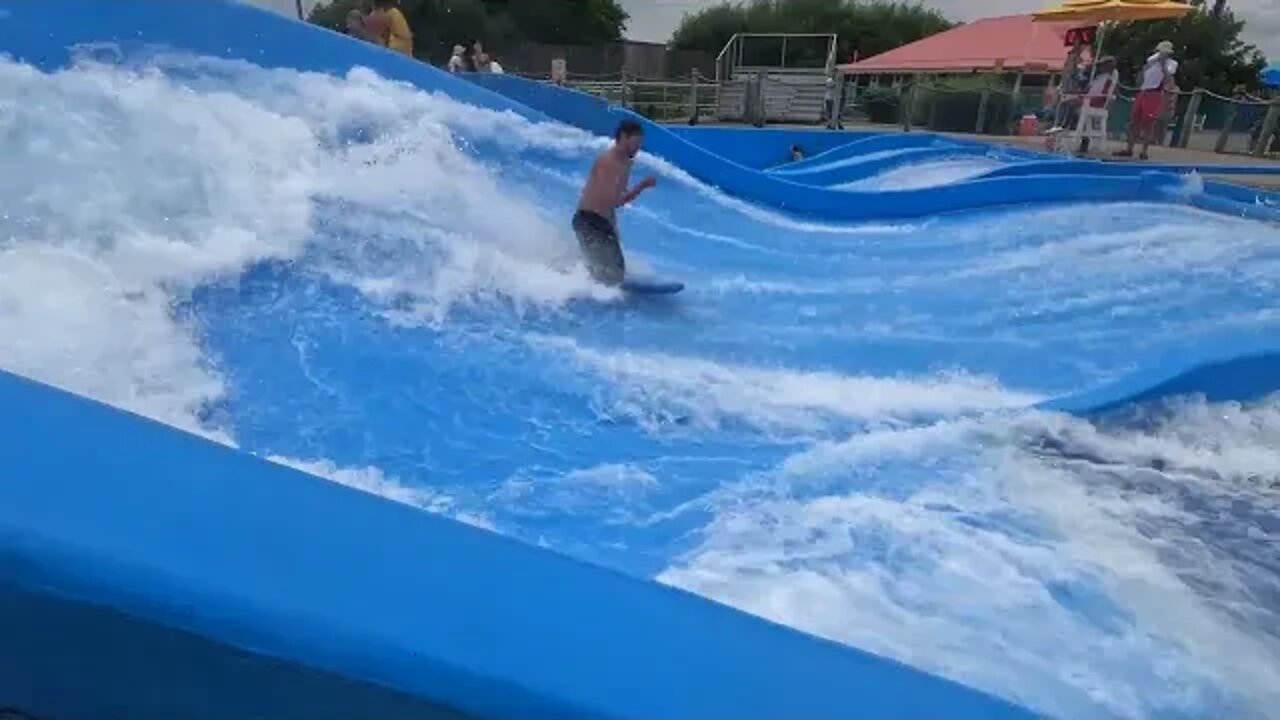 flowrider - Nick - 6 at Soak City, Kings Island