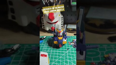 Master Grade Gundam Mk II progress #gundam #mastergrade #gunpla