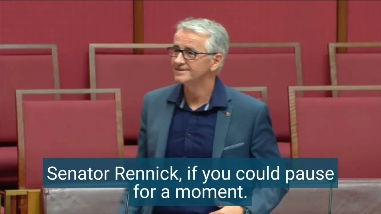 Electoral reform hypocrisy - Senate 1.12.22