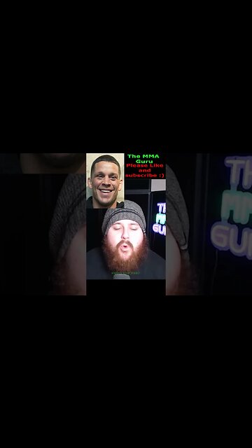 Nate Diaz trash talking a 5yr old impression - MMA Guru