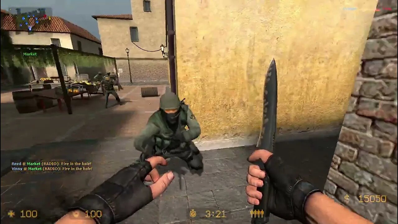 Counter Strike Source Italy Bots #16 Only Knives