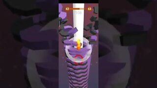 Stack Ball Color Level 62 #shorts