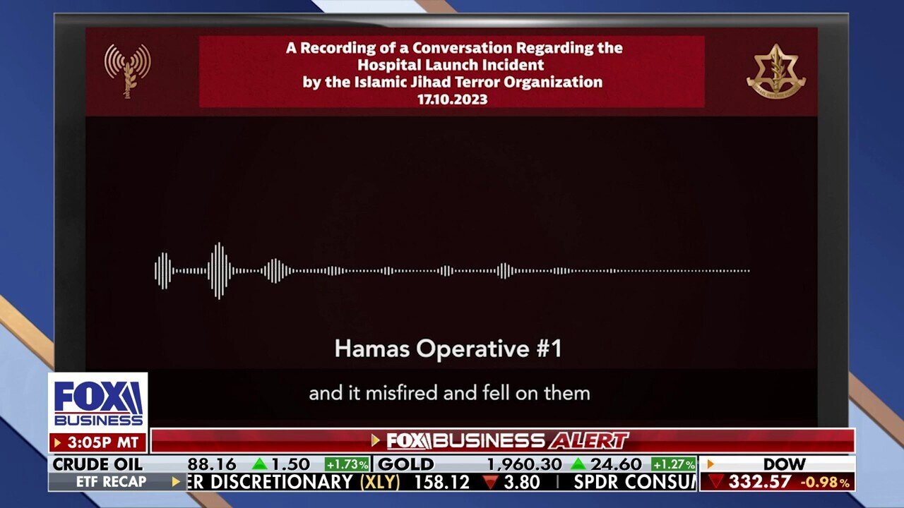 Hamas Caught On Tape Taking Responsibility For Gaza Hospital Bombing