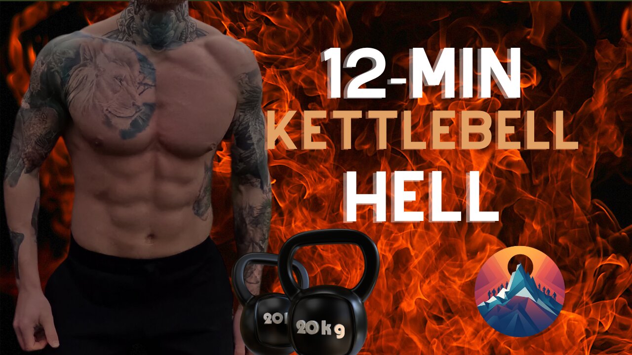 KETTLEBELL HELL! 12 minutes...full body. FOLLOW ALONG! 12KG & 20KG