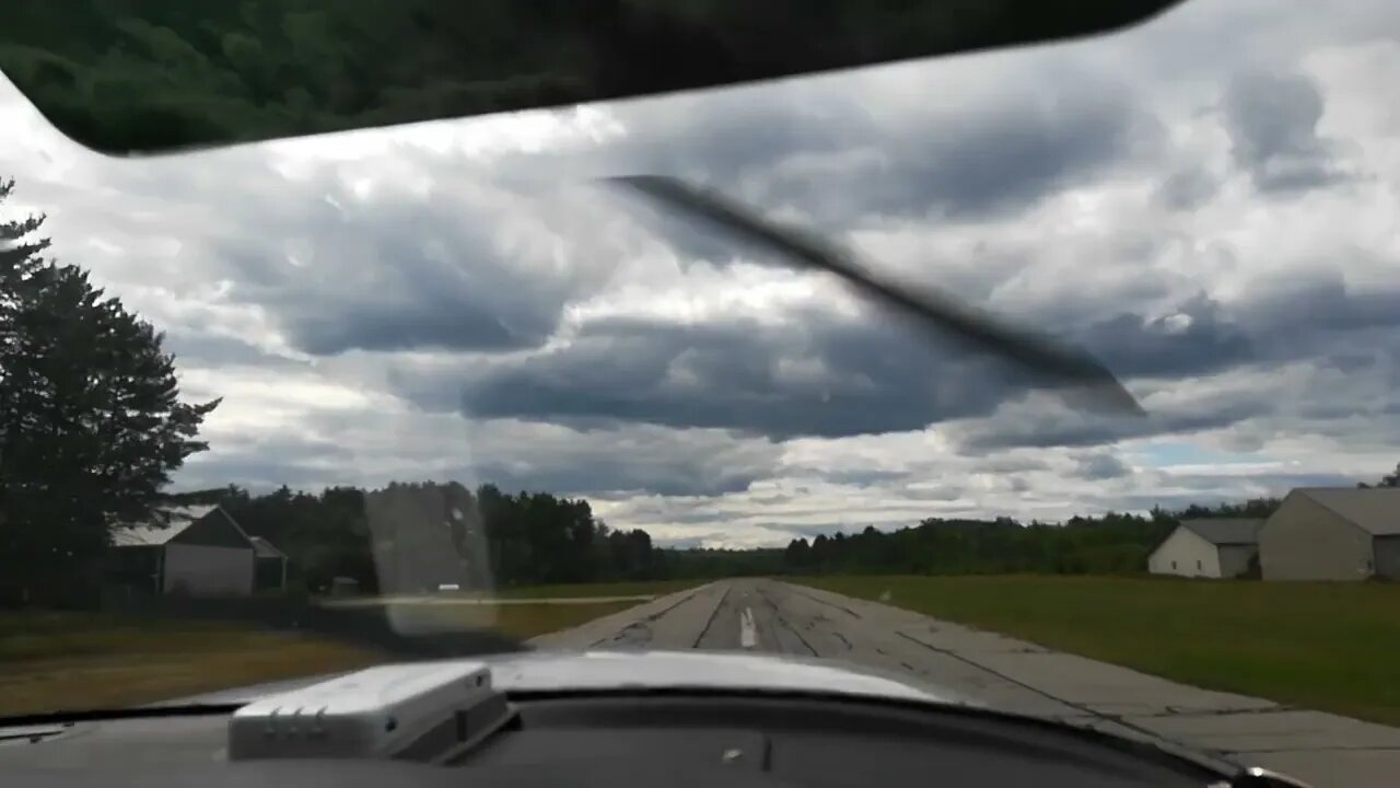 Short Field Landing at Limington Airport, Maine (63B) in a Cessna 210