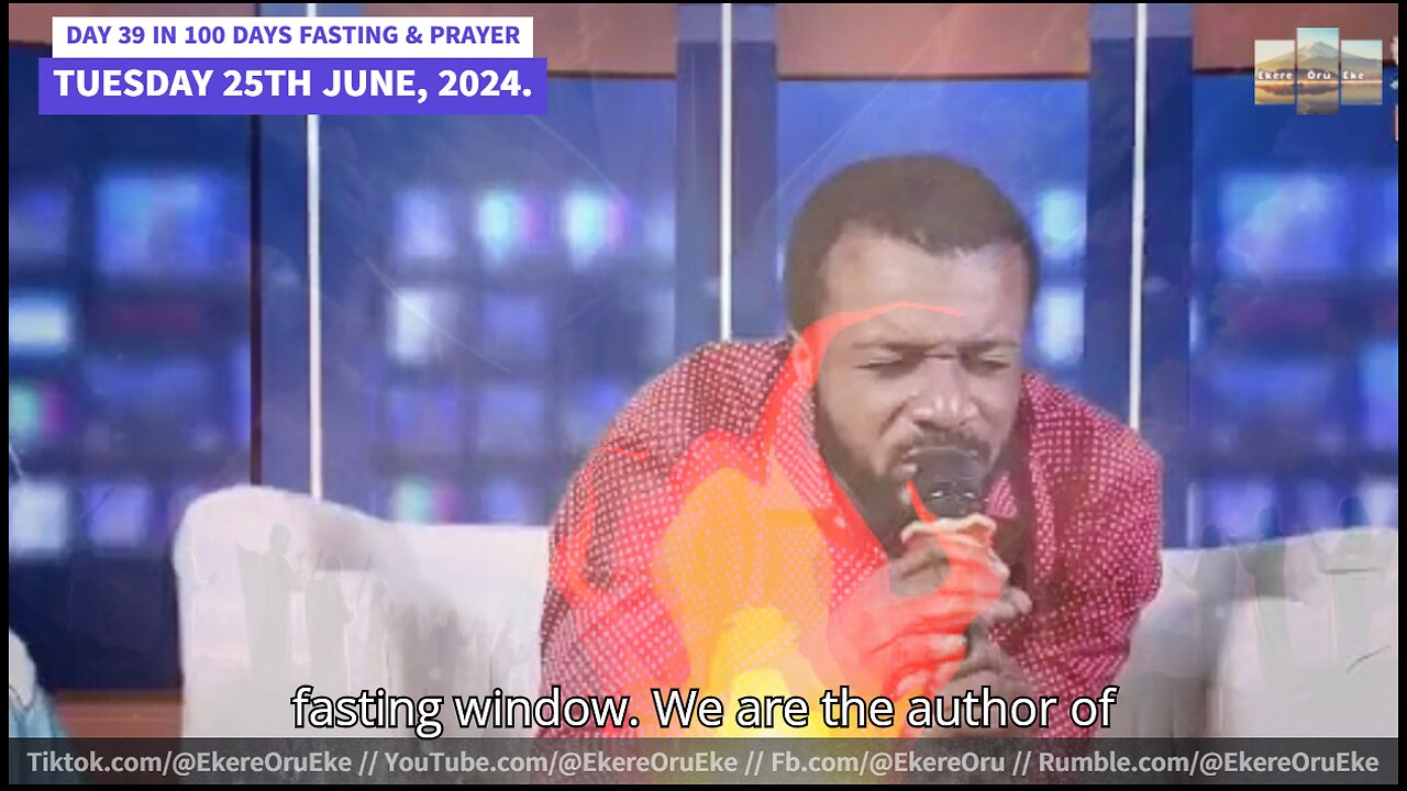 DAY 39 IN 100 DAYS FASTING AND PRAYER // GOD WILL FIGHT FOR YOU // TUESDAY 25TH JUNE, 2024