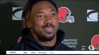 Browns DE Myles Garrett questionable against Falcons less than week after crash