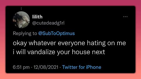 Being A Horrible Person Is Cool Now?
