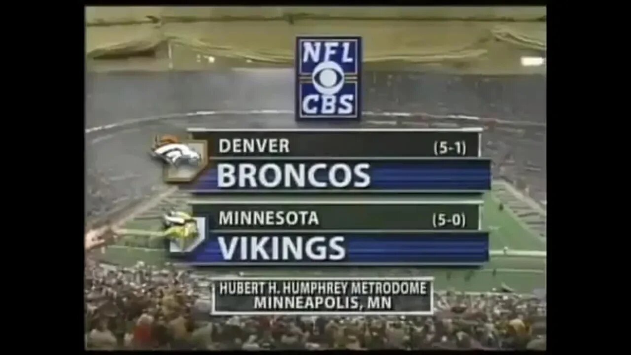 2003-10-19 Denver Broncos vs Minnesota Vikings