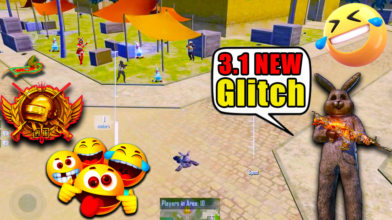 New Pubg Mobile 😂 Glitch 3.1 Update Funny Gameplay