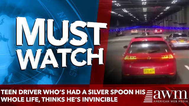 Teen Driver Who’s Had A Silver Spoon His Whole Life, Thinks He’s Invincible. Learns Harsh Lesson