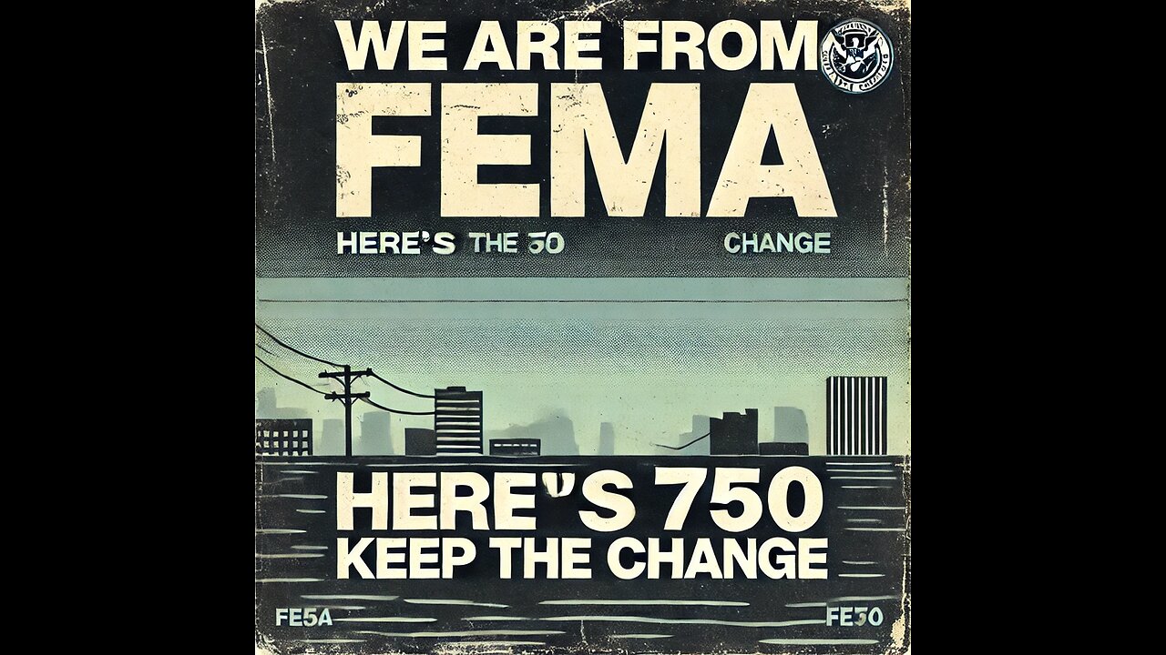 We Are With FEMA #PeterBoykinSings