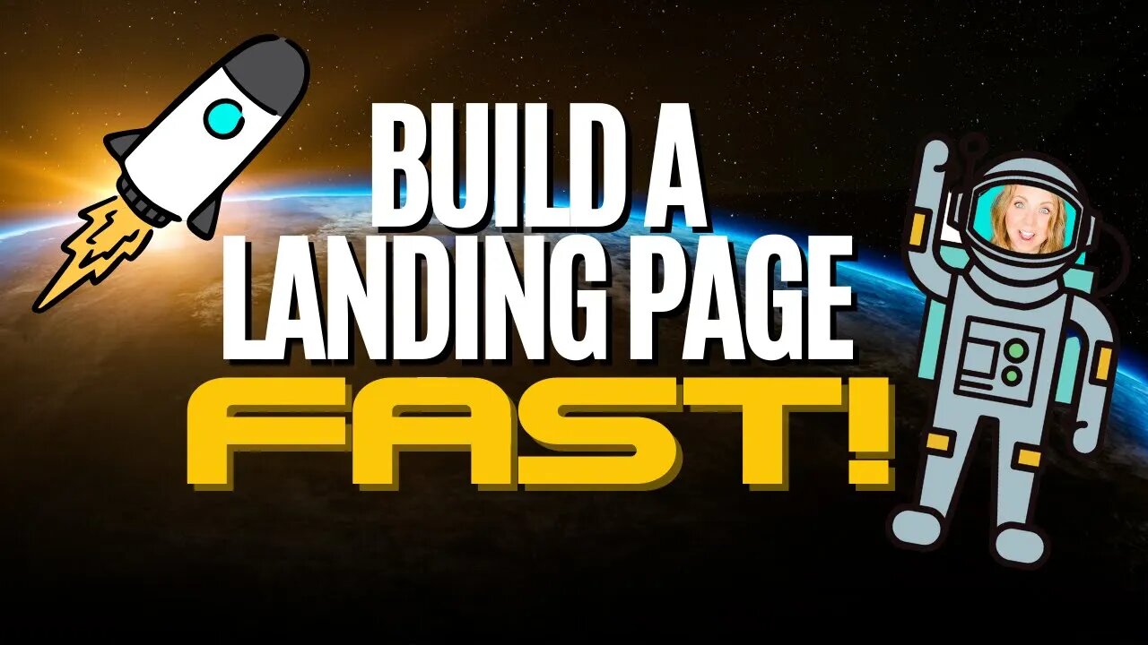 How to Create A Landing Page in 20 Minutes or Less