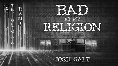 Don't be bad at your religion - the original rant